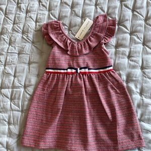 Brand new with tags- Janie and Jack bow dress 18-24 months